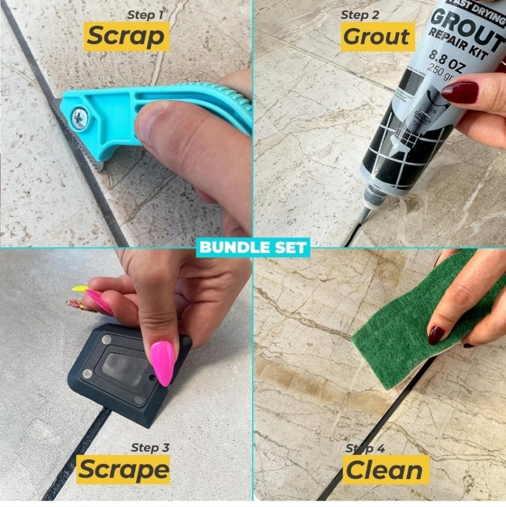 Tile Grout Repair Kit - Picture 2 of 6